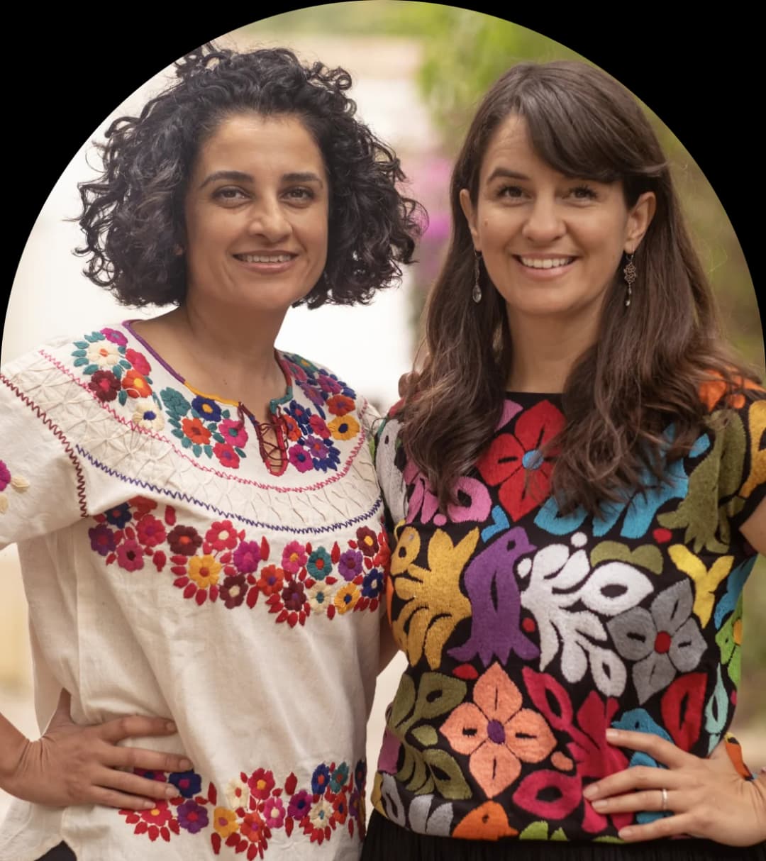 Founders Shinu and Jacquie